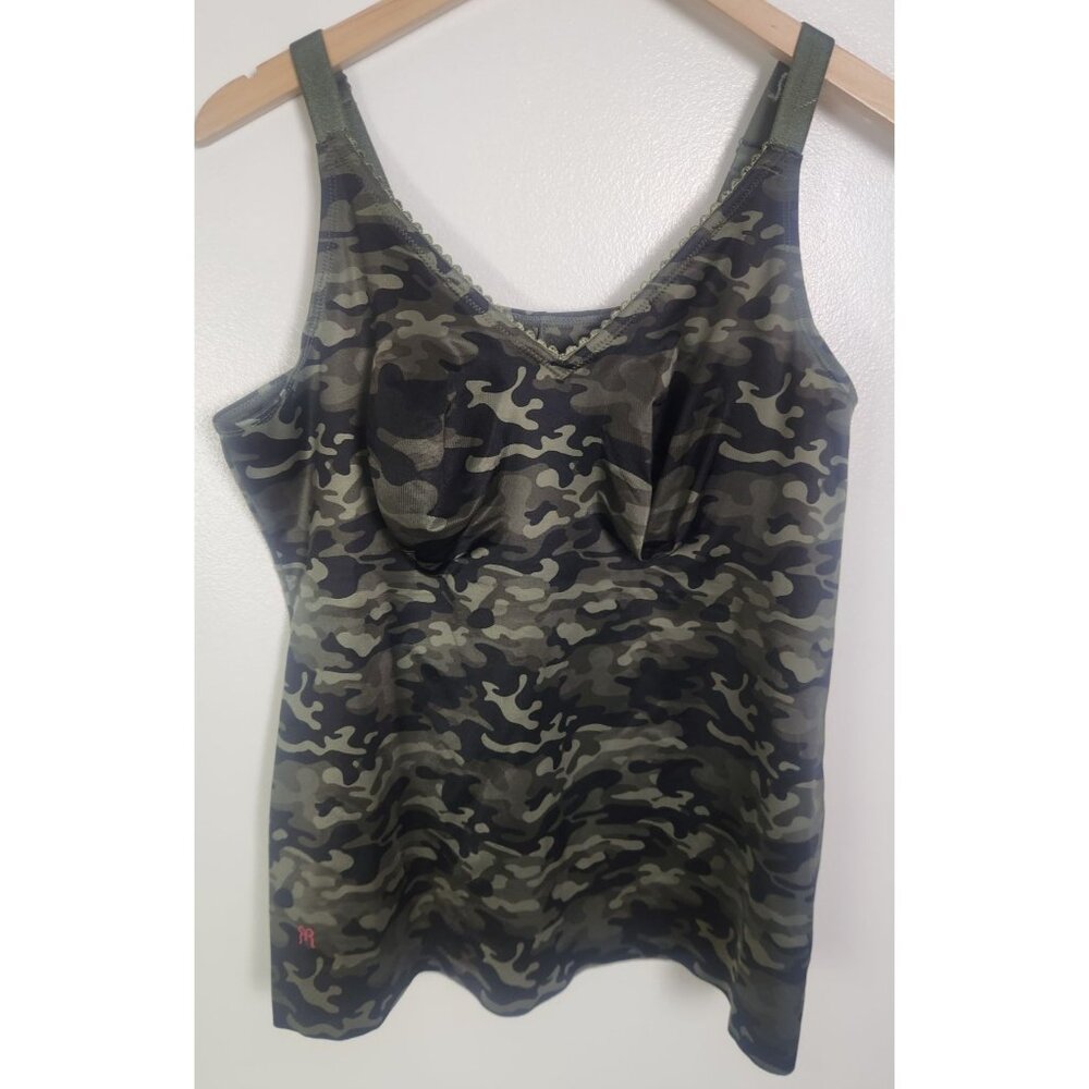 Ruby Ribbon Women's Sz. 44 Heritage Cami Style 1798 In Camo Print